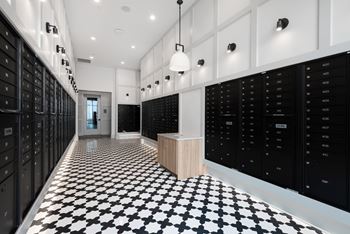 Package room with refrigeration to easily manage deliveries